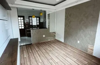 Casa em condomínio com 2 dormitórios à venda, 52 m² por r$ 240.000 - jardim layr - mogi das cruzes/sp