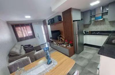 Casa com 2 dormitórios à venda, 61 m² por r$ 479.000,00 - chácara faggion - suzano/sp