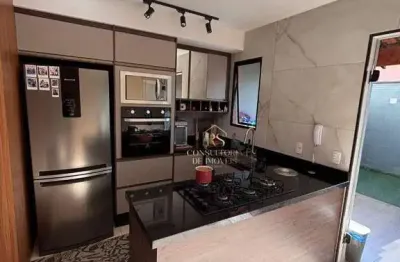 Sobrado com 2 dormitórios à venda, 74 m² por r$ 500.000 - jardim modelo - suzano/sp