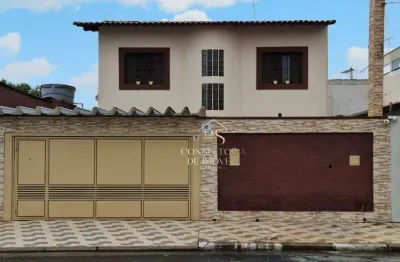 Sobrado com 3 dormitórios à venda, 161 m² por r$ 720.000 - cidade cruzeiro do sul - suzano/sp