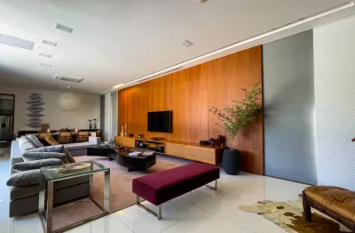 Sobrado cinematográfico alto padrão com 4 quartos, 515 m², à venda por r$ 8.900.000 - condomínio loteamento reserva das figueiras - são josé dos campos/sp