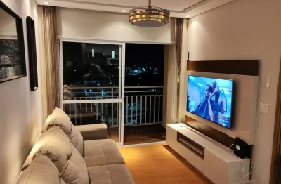 Lindo apartamento mobiliado com 2 dormitórios à venda, 65 m² por r$ 670.000 - jardim américa - são josé dos campos/sp