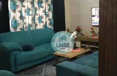 Casa com 6 residências total de área construída 240m², à venda por r$ 640.000 - bairro dos casas, sbc/sp