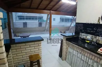 Cobertura no condomínio san thomas com 138m², composto por 3 dormitórios sendo 1 suíte, á venda por r$ 650.000 - paulicéia, sbc/sp