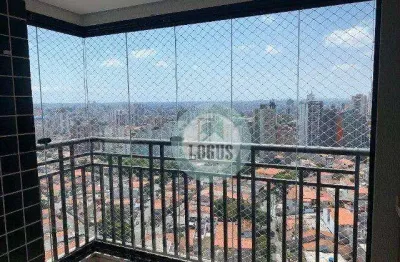 Apartamento com 3 dormitórios para alugar, 76 m² por R$ 5.002,17/mês - Vila Floresta - Santo André/SP