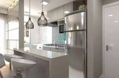 Apartamento com 2 dormitórios à venda, 59 m² por r$ 435.000,00 - vila metalúrgica - santo andré/sp