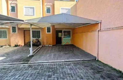 Sobrado em condomínio com ótima disposição, 107m² composto por 4 dormitórios sendo 1 suíte, a venda por r$ 650.000 - jardim, santo andré/sp