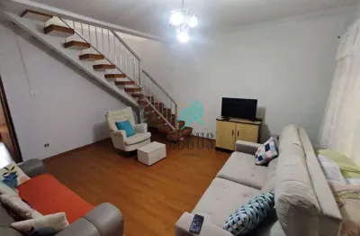 Sobrado com ótima disposição de 251m² composto por 4 dormitórios, à venda por r$ 830.000 - jardim hollywood, sbc/sp