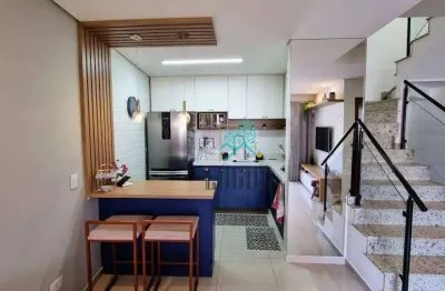 Sobrado com 2 dormitórios à venda, 168 m² por r$ 680.000,00 - campestre - santo andré/sp
