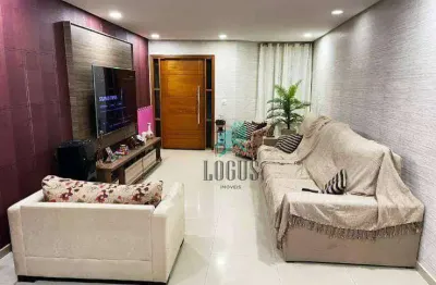Casa com 3 dormitórios à venda, 250 m² por r$ 1.054.000,00 - vila assunção - santo andré/sp