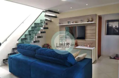 Cobertura com 3 dormitórios à venda, 266 m² por r$ 1.270.000,00 - centro - são bernardo do campo/sp