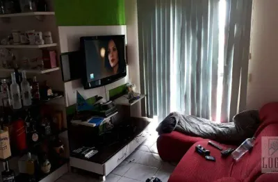 Apartamento com 2 dormitórios à venda, 48 m² por r$ 243.800,00 - jardim arco-íris - diadema/sp