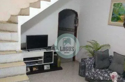 Sobrado com 3 dormitórios à venda, 160 m² por r$ 285.000,00 - cata preta - santo andré/sp