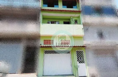 Sobrado para renda (residencial e comercial/industrial) com 7 dormitórios à venda, 312 m² por r$ 420.000 - eldorado - diadema/sp