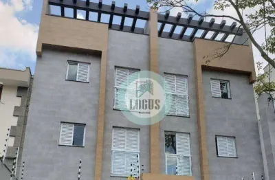 Cobertura com 2 dormitórios à venda, 100 m² por r$ 520.000,00 - vila floresta - santo andré/sp