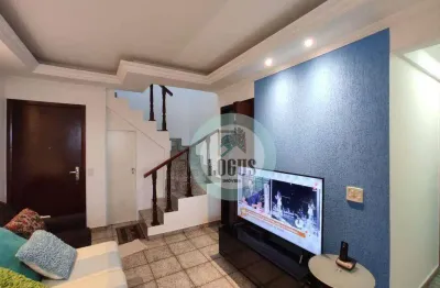 Cobertura bem distribuído com 126m² composto por 2 dormitórios, à venda por r$ 470.000 - bairro suíço, sbc/sp