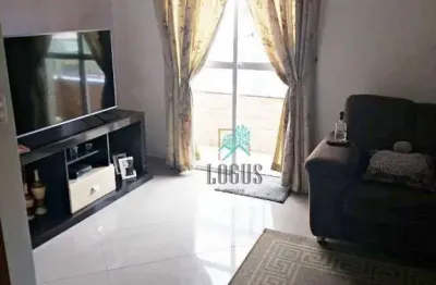 Apartamento de 95m² com ótima disposição, 3 dormitórios sendo 1 suíte, à venda por r$ 480.000 - vila cecília maria, santo andré/sp
