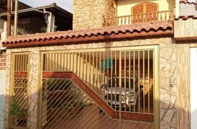 Sobrado impecável bem distribuído com 161m² composto por 3 dormitórios sendo 1 suíte, à venda por r$ 695.000 - pq. novo oratório, santo andré/sp