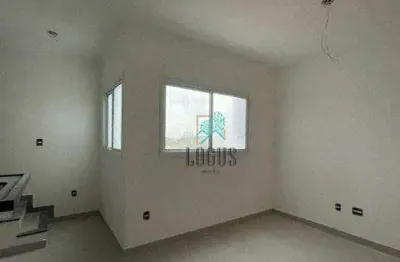 Cobertura com 2 dormitórios à venda, 98 m² por r$ 585.000,00 - vila assunção - santo andré/sp