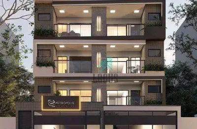 Cobertura com 3 dormitórios à venda, 109 m² a partir de r$ 1.040.000 - nova petrópolis - são bernardo do campo/sp