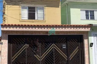 Sobrado com ótima disposição de 199m² composto por 2 dormitórios, à  venda por r$ 620.000 - planalto, sbc/sp