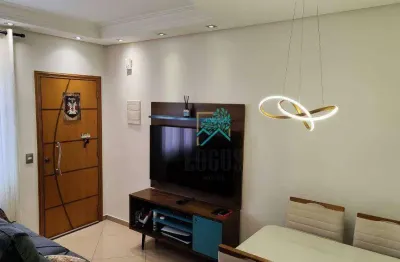 Apartamento com 2 dormitórios à venda, 50 m² por r$ 275.000,00 - demarchi - são bernardo do campo/sp