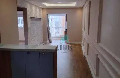 Apartamento com 2 dormitórios à venda, 64 m² por r$ 690.000,00 - campestre - santo andré/sp