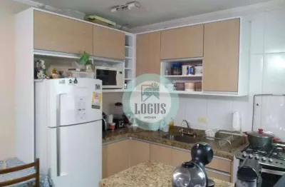 Cobertura com 2 dormitórios 1 suíte, à venda, 100 m² por r$ 425.000 - parque das nações - santo andré/sp
