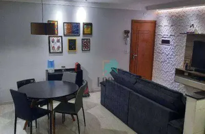 Cobertura com 2 dormitórios à venda, 100 m² por r$ 510.000,00 - vila eldízia - santo andré/sp
