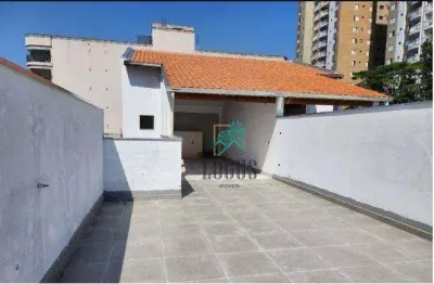 Cobertura com 3 dormitórios à venda, 144 m² por r$ 890.000,00 - vila assunção - santo andré/sp