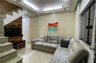 Sobrado com 3 dormitórios à venda, 155 m² por r$ 550.000,00 - cooperativa - são bernardo do campo/sp