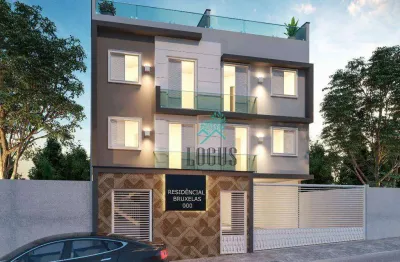Apartamento com 2 dormitórios à venda, 44 m² por r$ 269.000,00 - vila luzita - santo andré/sp