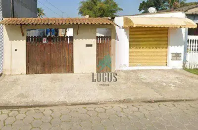 Casa térrea bem distribuída com 165m². composto por 2 dormitórios, à venda por r$ 260.000 - jardim oásis ii, itanhaém/sp