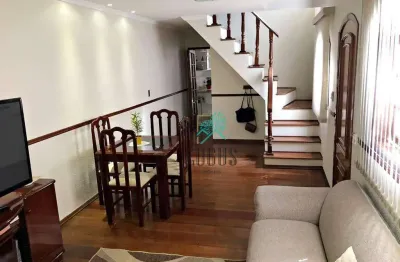 Sobrado impecável com 205m² composto por 4 dormitórios sendo 1 suíte, à venda por r$ 765.000 - santa maria, santo andré/sp