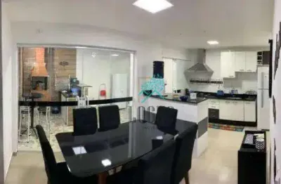 Sobrado com 3 dormitórios à venda, 130 m² por r$ 740.000,00 - vila tupi - são bernardo do campo/sp