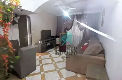 Sobrado impecável bem distribuído com 182m² composto por dormitório reversível, à venda por r$ 605.000 - jardim rina, santo andré/sp