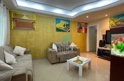 Sobrado com 3 dormitórios à venda, 209 m² por r$ 690.000,00 - parque selecta - são bernardo do campo/sp
