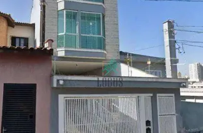 Cobertura com ótima disposição de 210m², com 4 quartos sendo 3 suítes, à venda por r$ 960.000 - jardim santo antônio, santo andré/sp