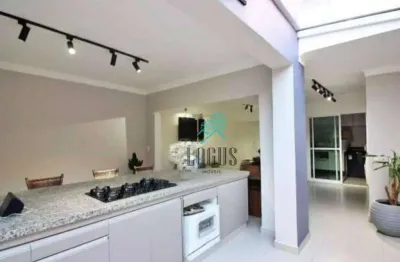 Sobrado impecável com 175m² composto por 3 dormitórios sendo 3 suítes, à venda por r$ 960.000 - bairro vivaldi, sbc/sp
