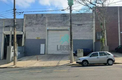 Galpão para alugar, 695 m² por r$ 25.500,00/mês - vila lucinda - santo andré/sp