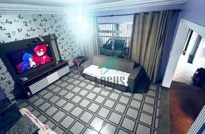 Sobrado com 3 dormitórios à venda, 199 m² por r$ 760.000,00 - jardim arco-íris - diadema/sp