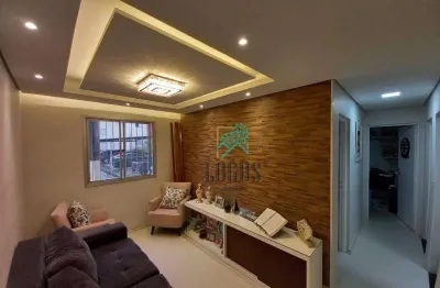 Apartamento com 2 dormitórios à venda, 48 m² por r$ 235.000,00 - baeta neves - são bernardo do campo/sp