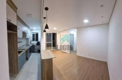 Apartamento com 2 dormitórios, 50 m² - venda por r$ 446.000,00 ou aluguel por r$ 4.050,00/mês - rudge ramos - são bernardo do campo/sp