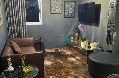 Apartamento com 1 dormitório para alugar, 41 m² por r$ 2.804,00/mês - casa branca - santo andré/sp