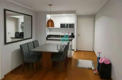 Apartamento impecável com 70m² composto 3 dormitórios 1 suíte, à venda por r$ 465.000 - taboão, diadema/sp