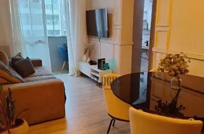 Apartamento impecável com 56m² composto por 2 quartos, á venda por r$ 360.000 - rudge ramos, sbc/sp