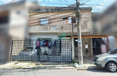 Sobrado para renda (5 casas) total de 7 dorms à venda, 248 m² por r$ 450.000 - jardim oriental - santo andré/sp