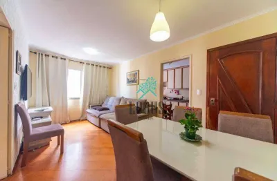 Apartamento com ótima disposição 74m² composto por 2 quartos, à venda por r$ 330.000 - nova petrópolis, sbc/sp