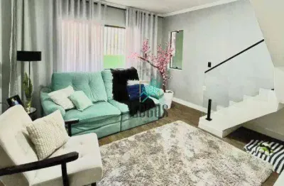 Sobrado com 3 dormitórios à venda por r$ 630.000,00 - vila das valsas - são bernardo do campo/sp