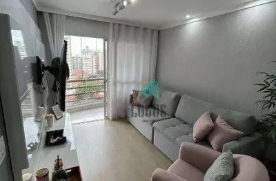 Apartamento com 3 dormitórios à venda, 77 m² por r$ 610.000 - centro - são bernardo do campo/sp